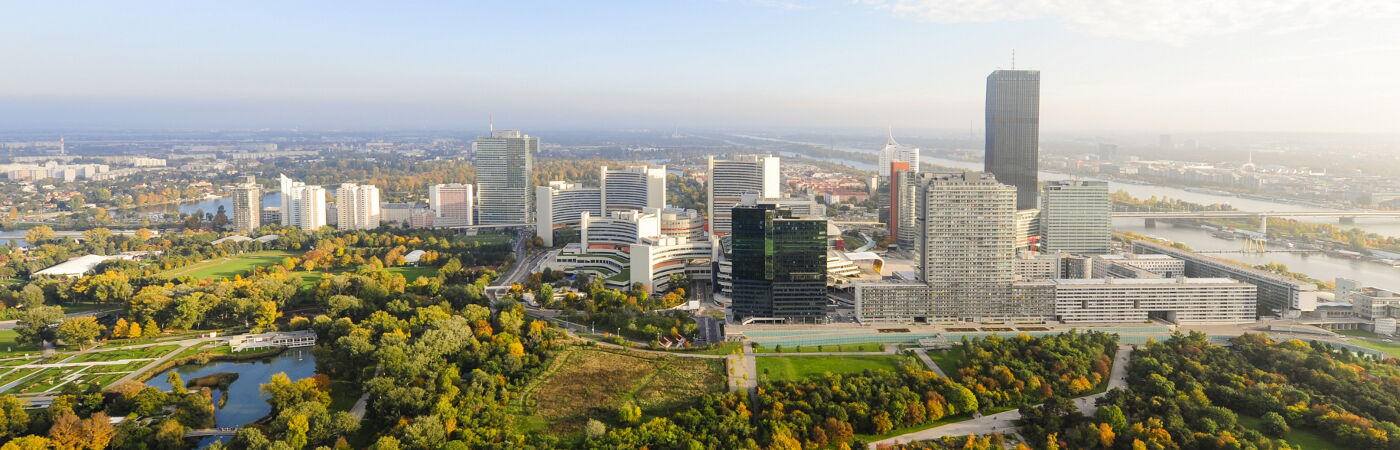 Donau City und Donau Park